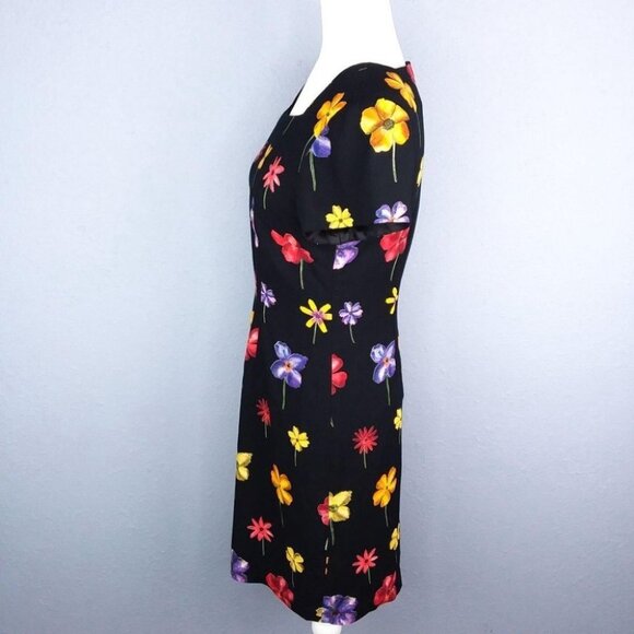 Vintage Jessica Howard Floral Print Mini Dress - Picture 6 of 8